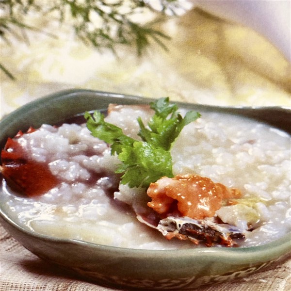 Chinese Crab Congee 