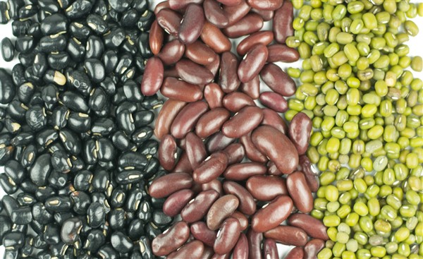Mung Beans, Black Beans and Red Beans are Three Types of Beans used in Chinese Congee